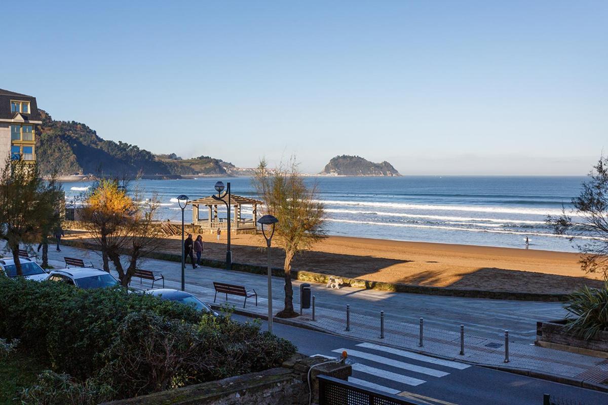 Pension Zarauz Playa Exteriör bild